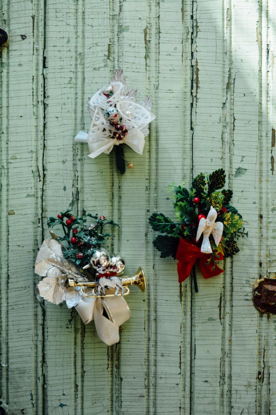 Vintage Christmas Corsage, Vintage Christmas Corsa