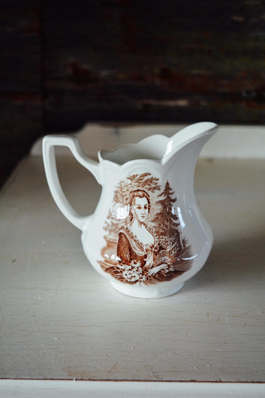Vintage Ironstone Creamer, Americana Style House Ironstone Everlasting ...