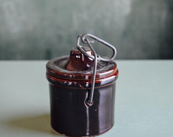 Vintage Brown Crock, Vintage Crockery, Vintage Crocks, Cheese Crock, Vintage Farmhouse Decor, Vintage Decor, Vintage Brown Crocks, Crock