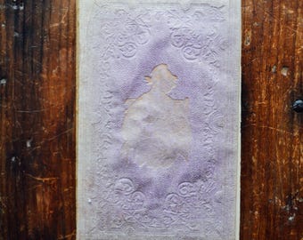 Antique Purple Book "Lives of Illustrious Women of England"