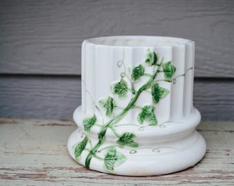Vintage Vine Planter, Vintage MidCentury Planter, Unmarked