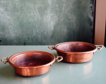 Antique Copper European Egg Poacher, French Egg Poacher