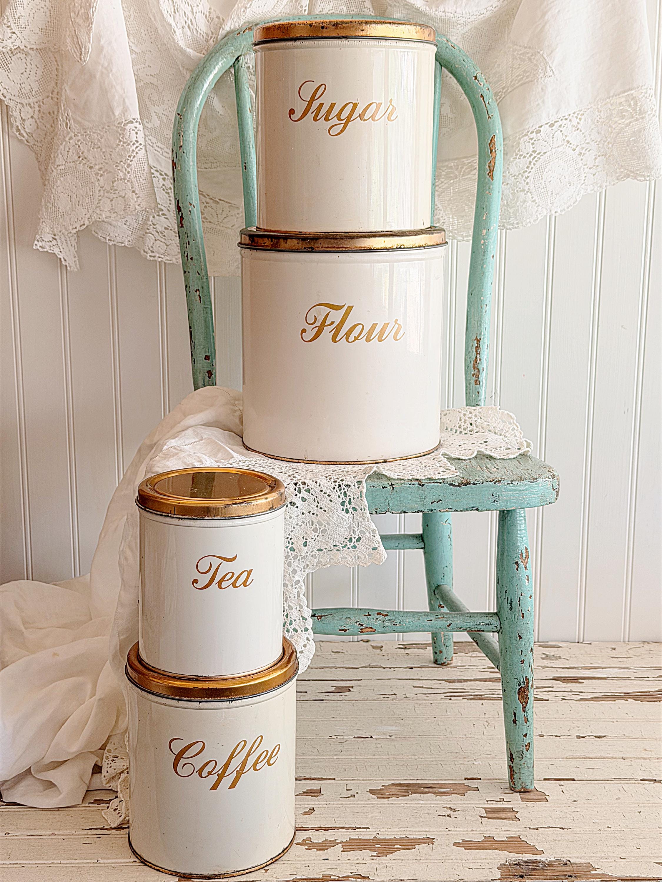 Decoware Tin Canisters - Etsy