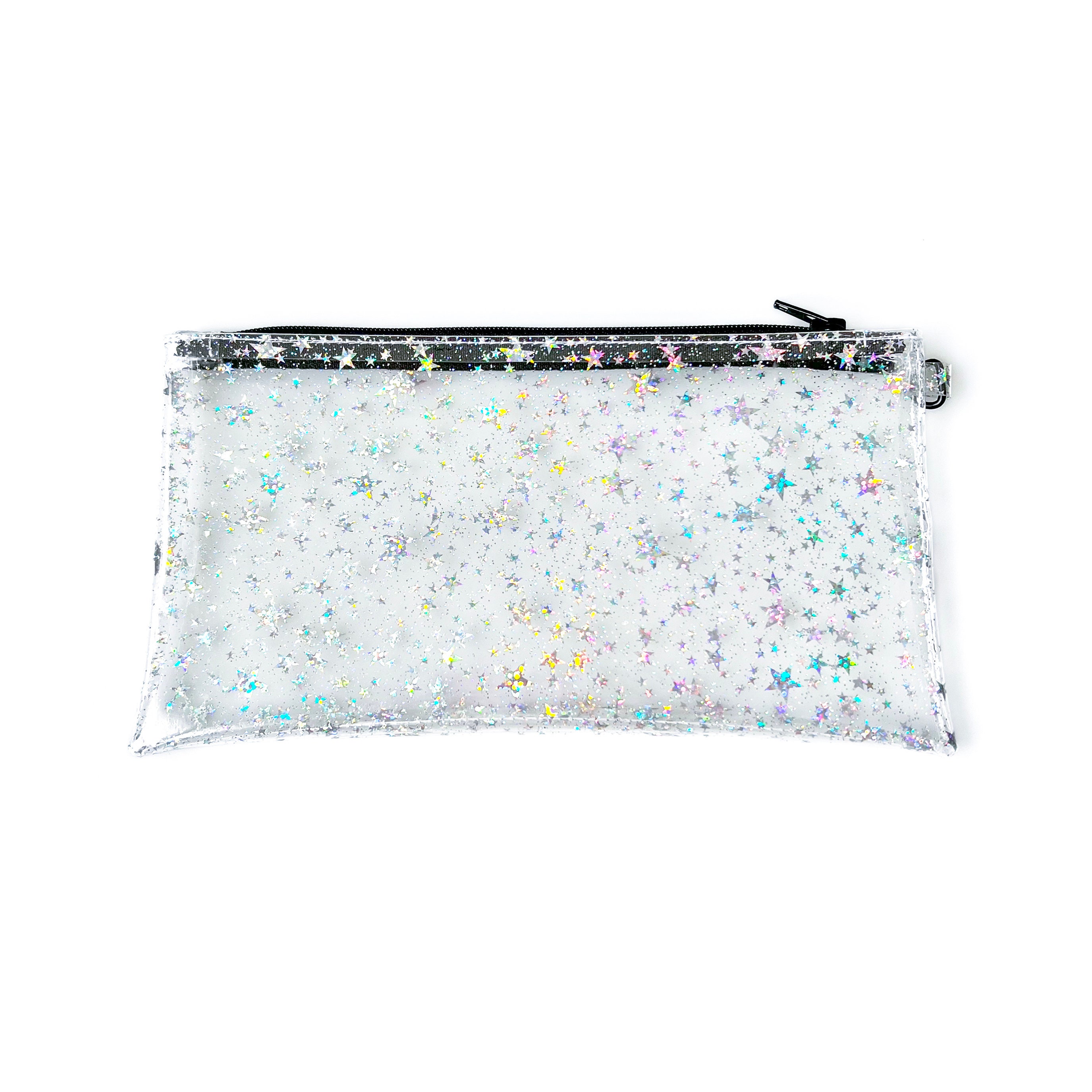 ★NlCK&NLCOLE★ CRYSTAL POUND LEATHER BAG_CREAM Zip Penne Tote Black - Little Liffner