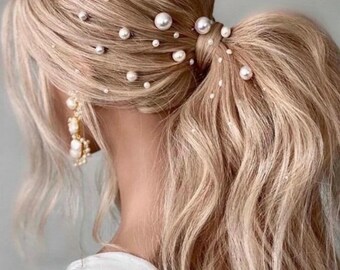 Bridal Wedding Hair Pins and clips accessories for bride or bridal party