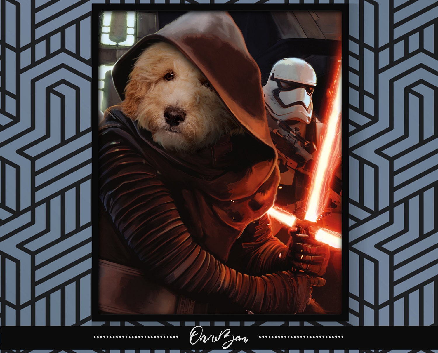 Kylo Ren Dog Collar Etsy