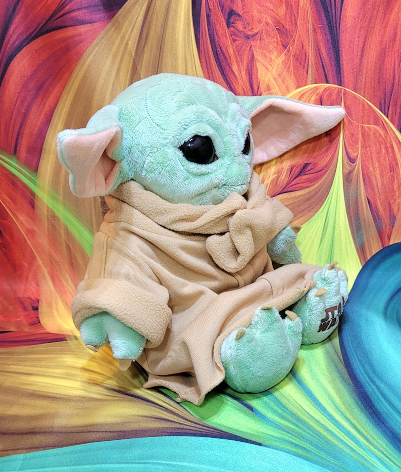 Build A Bear Baby Yoda GROGU 15" Stuffed Plush Star Wars Mandalorian The Child image 8