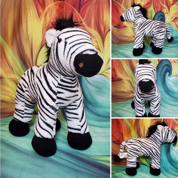 Zebra Stuffed Animal Etsy