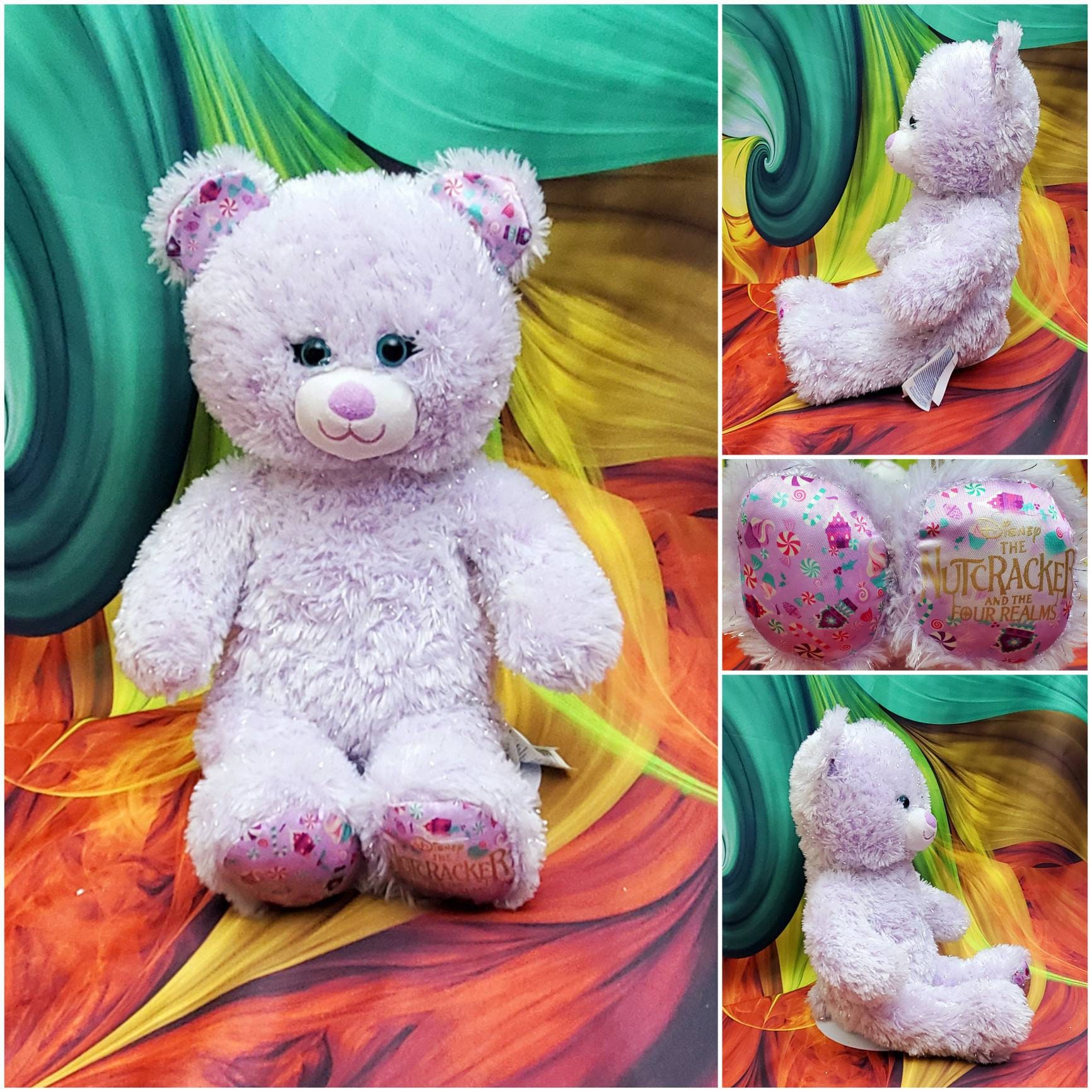 pretty bear Jet-Ken real Mink Stuffed Tan Teddy Bear Fully Jointed Handmade