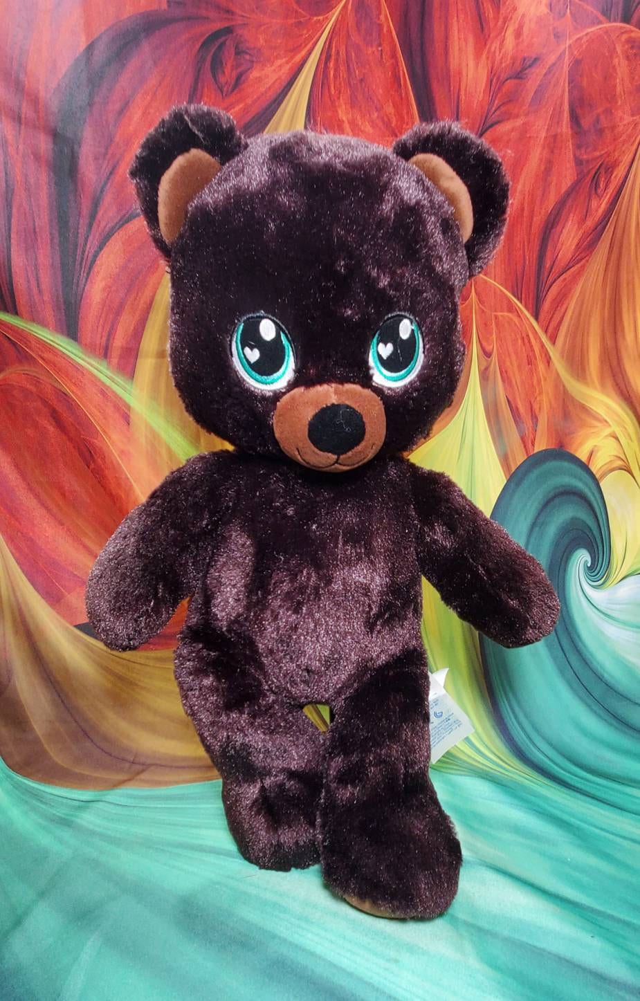 Build A Bear Dark Chocolate Brown Teddy Sweet Scent Stuffed Plush