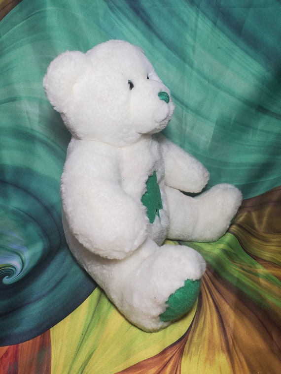 Irish Saint Patrick's Day Care Bear Good Luck Stuffed Plush Animal. For Sale At Ruby Lane