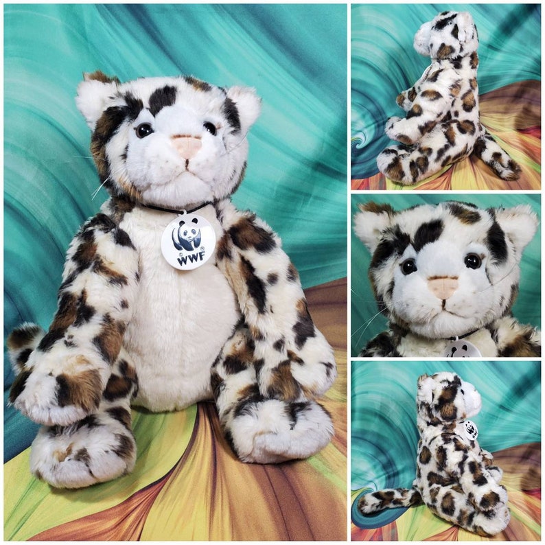 14 Build A Bear WWF World Wildlife Fund Snow Leopard - Etsy