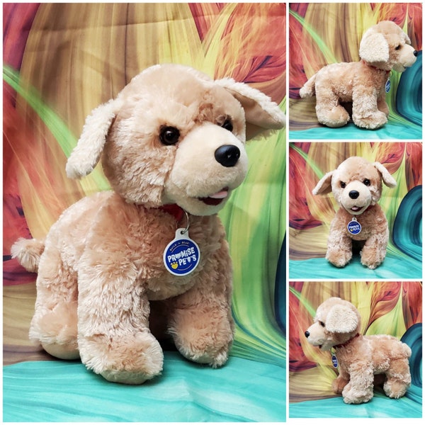 Build A Bear Golden Retriever Labrador Lab Puppy Dog Promise Pets Blonde