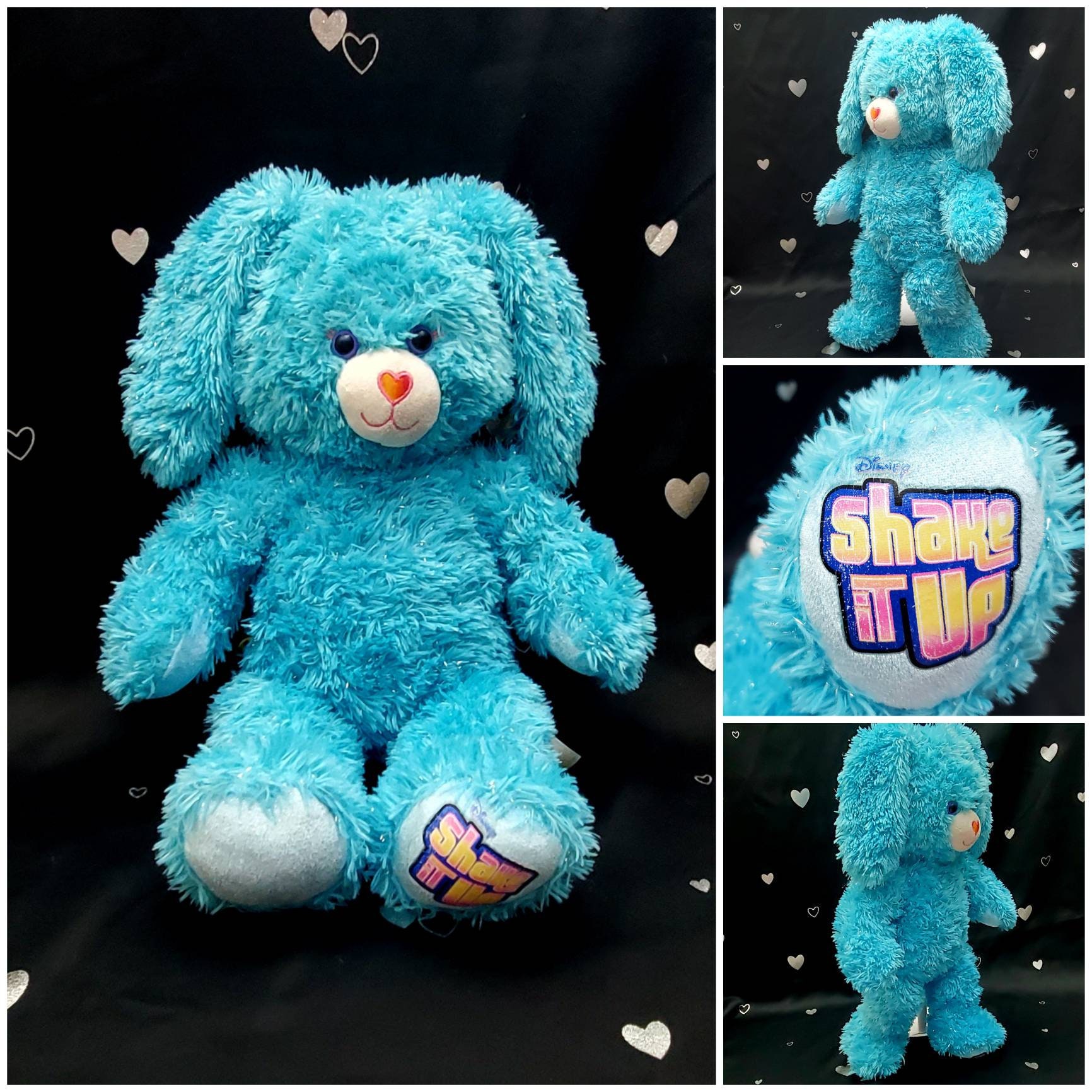 16 Build a Bear Disney Shake It up Sparkle Blue Bunny 