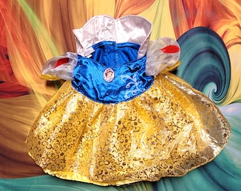 Build A Bear Disney Princess Snow White Costume Dress Outfit Clothes
