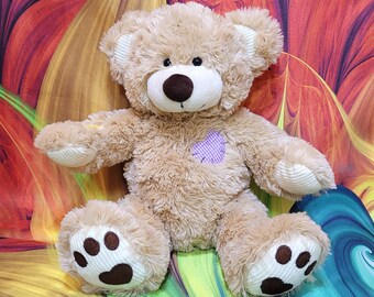 Build a Bear Workshop Patches Teddy 16