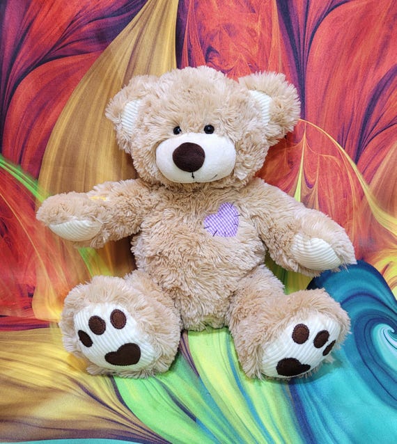 Build a Bear Workshop Patches Teddy 16
