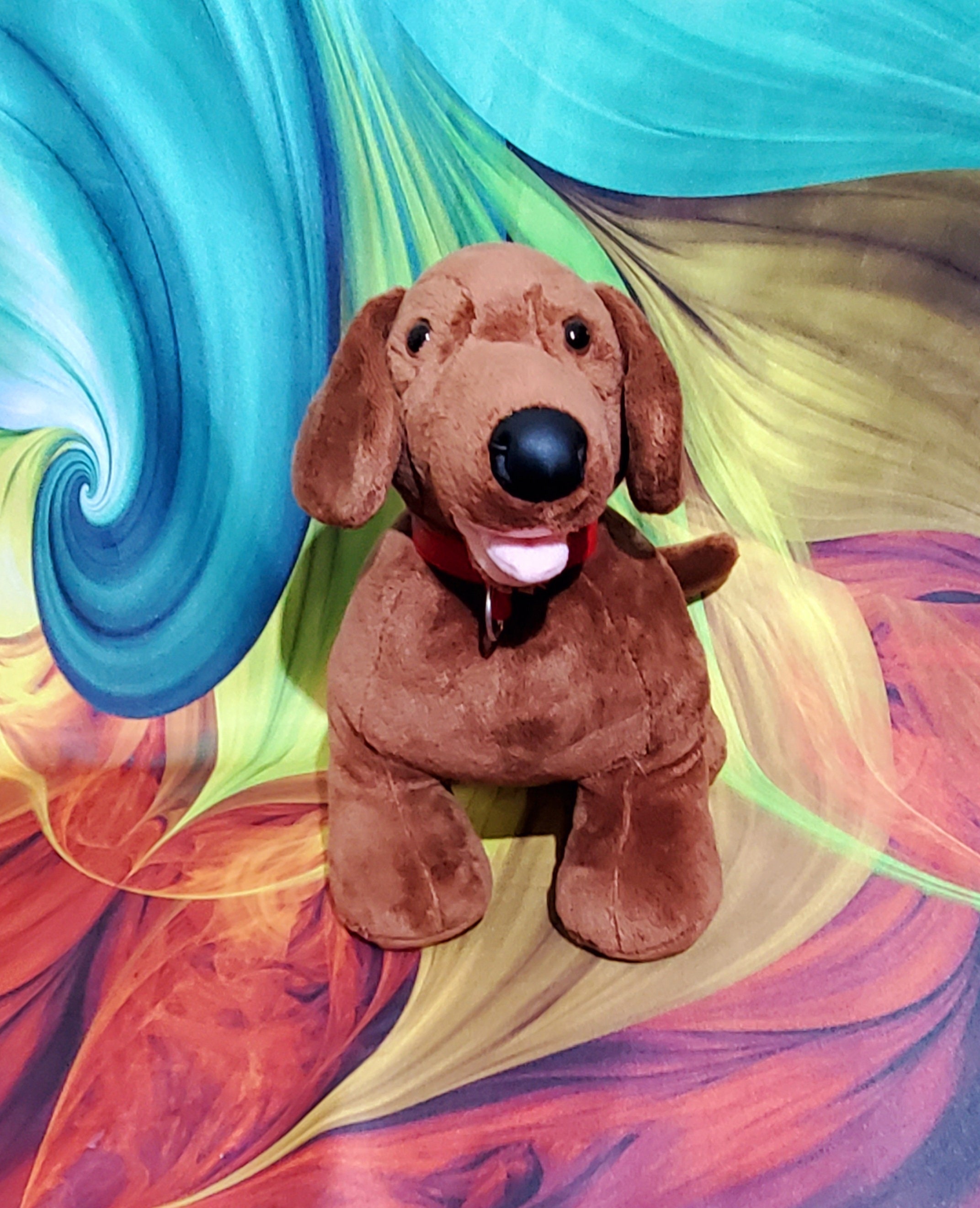 Build a Bear Dachshund Weiner Dog Stuffed Puppy Plush Brown