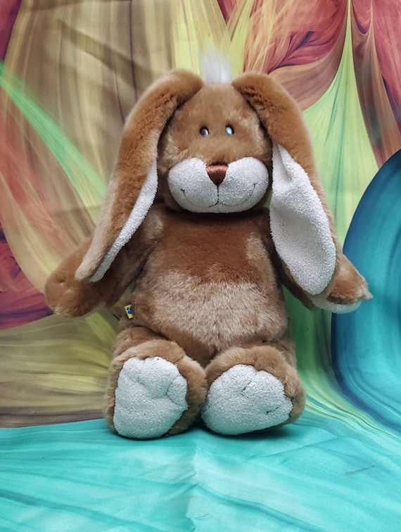 VINTAGE Build A Bear Easter Bunny Rabbit Brown Stuffed Plush