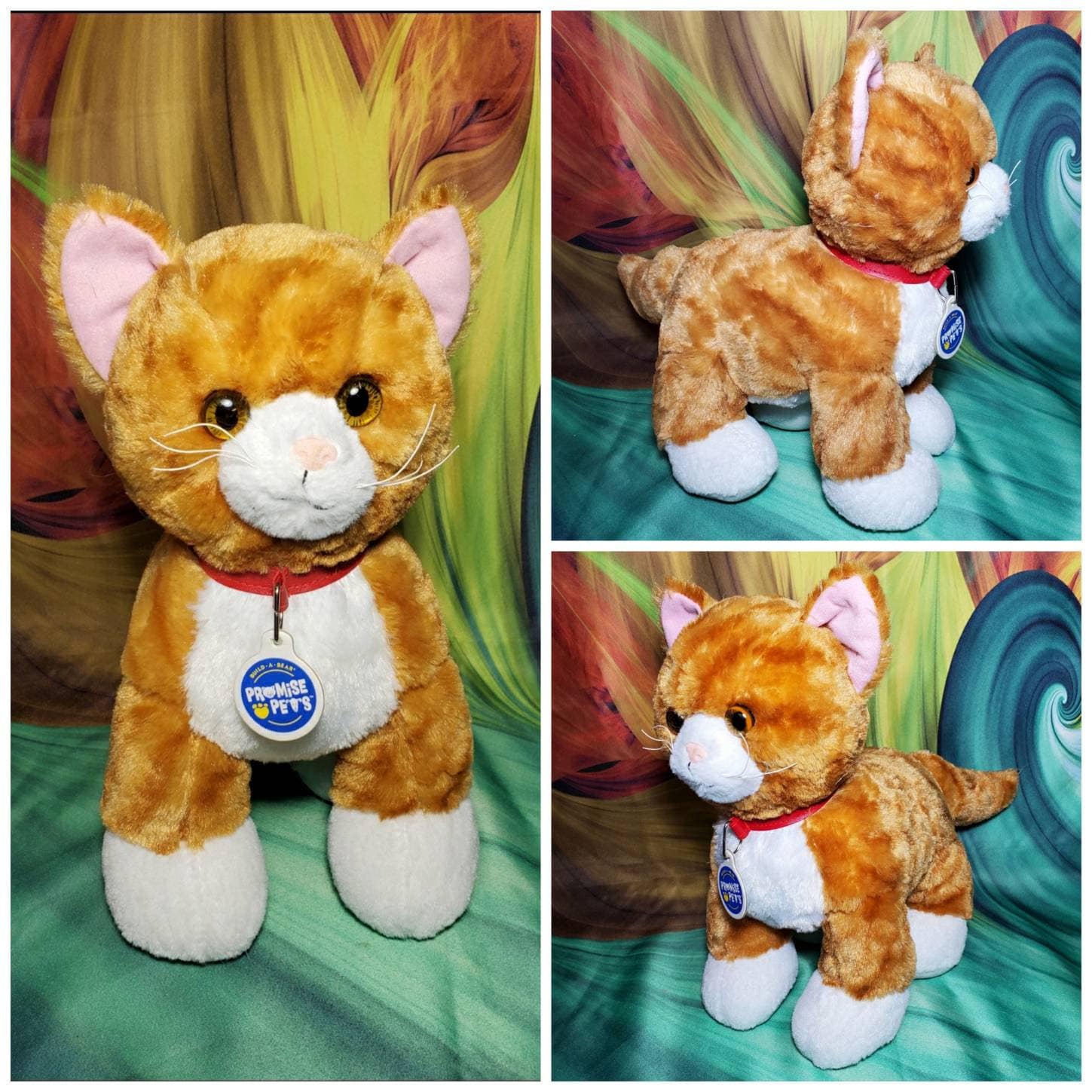 PELUCHE GATO GRIS PROMISE PETS BUILD-A-BEAR