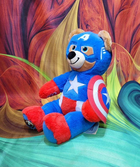 NEW Build a Bear Workshop Captain America 16