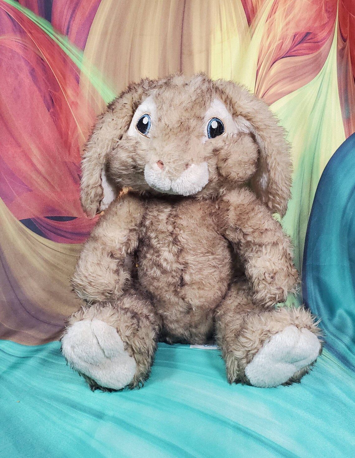 Build A Bear EB Easter Bunny HOP Movie Plush Frosted Brown Etsy