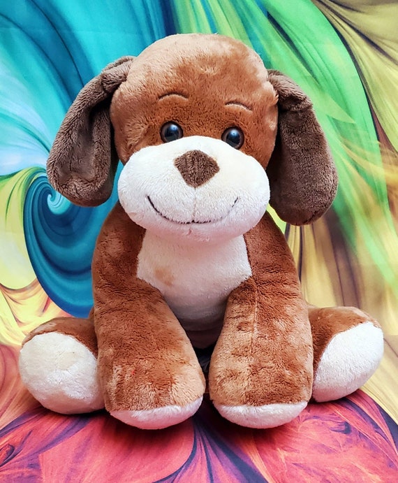 Build A Bear Velvet Hugs Puppy Dog Plush Brown Allergy Asthma Friendly Stuffed Etsy Australia