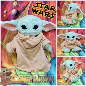 Build A Bear Baby Yoda GROGU 15" Stuffed Plush Star Wars Mandalorian The Child image 1