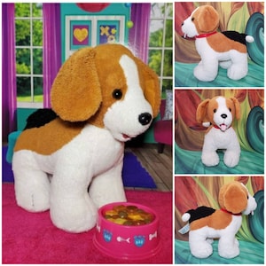 Build A Bear Puppy Dog Plush Beagle Promise Pets Brown, White & Black Stuffed  BAB