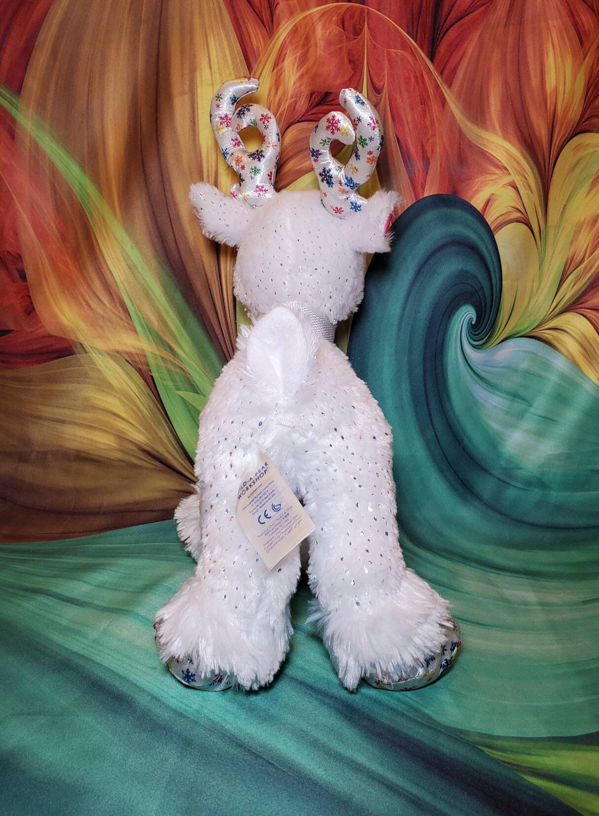 Build a Bear 17 Snowflake Magic Glisten White Sparkly Etsy