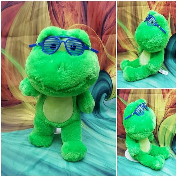 Build a Bear Workshop 18 In. Retired Jazzy Green Frog Stuffed BAB