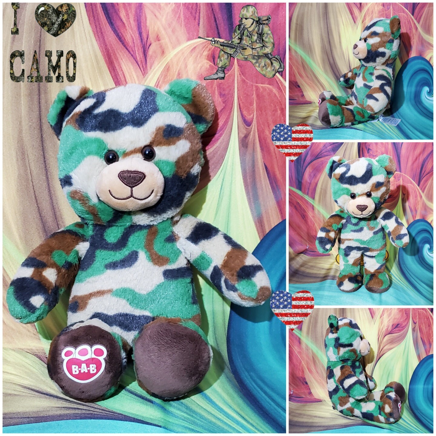 Build a Bear Marine - Etsy Build a Bear Marine - Etsy