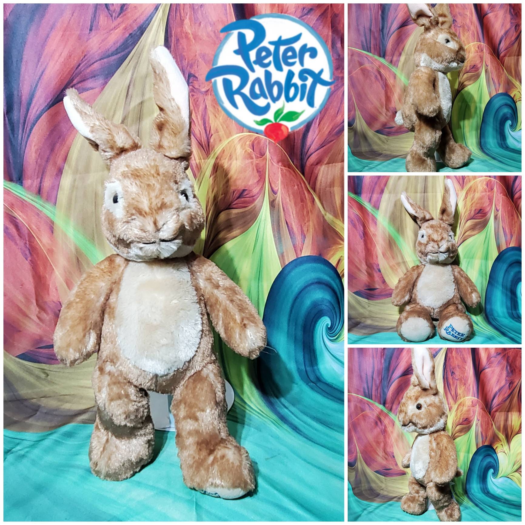 Build A Bear Peter Rabbit Easter Bunny Movie Plush Frosted - Etsy Sweden Build A Bear Peter Rabbit Easter Bunny Movie Plush Frosted - Etsy Sweden