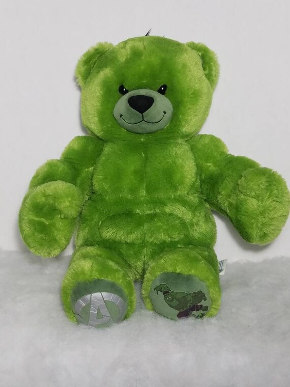 incredible hulk teddy bear