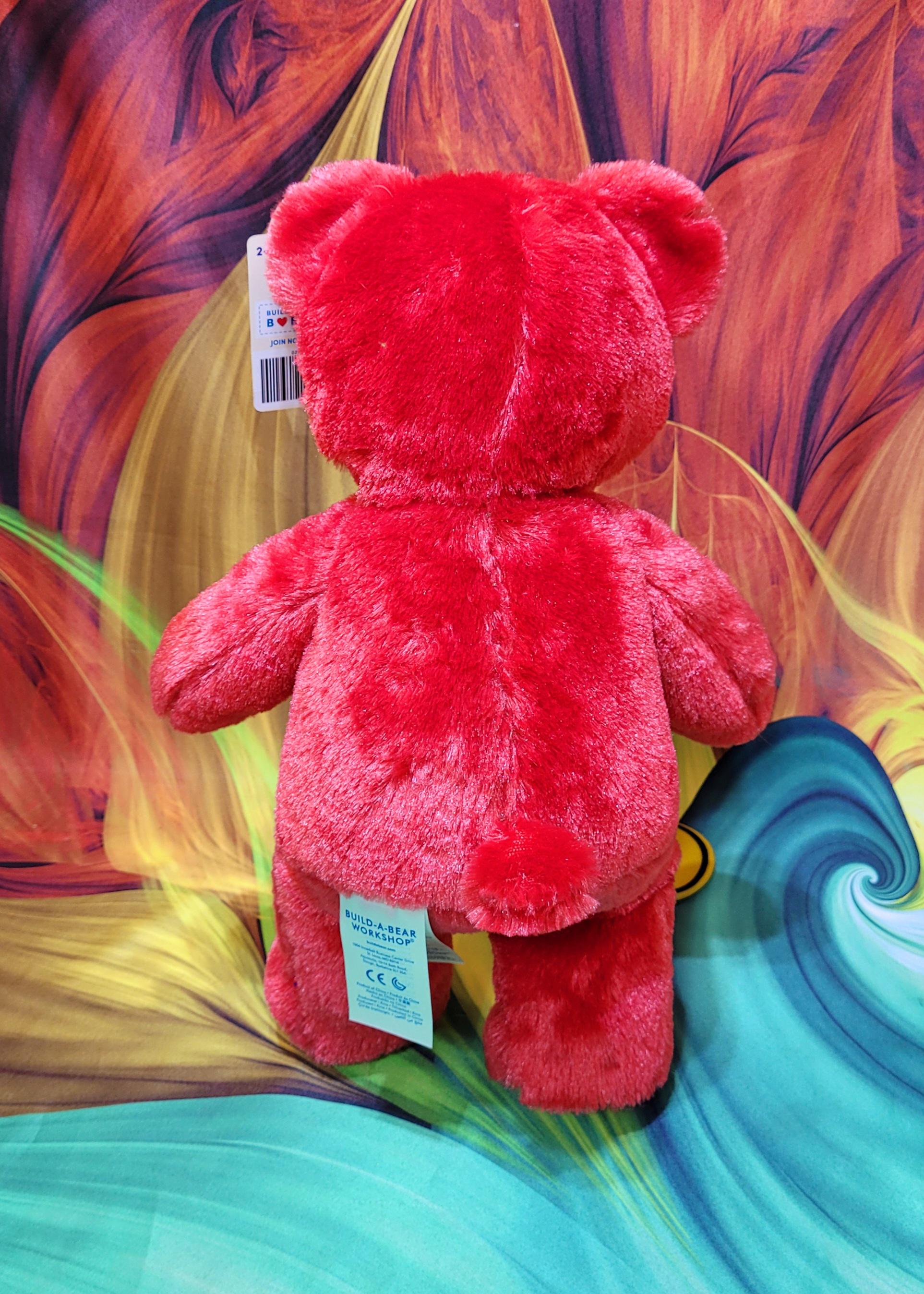 ビルドアベア　ラッテテディ NEW Build A Bear Prototype Tester Red Gold Teddy Valentines Day 16
