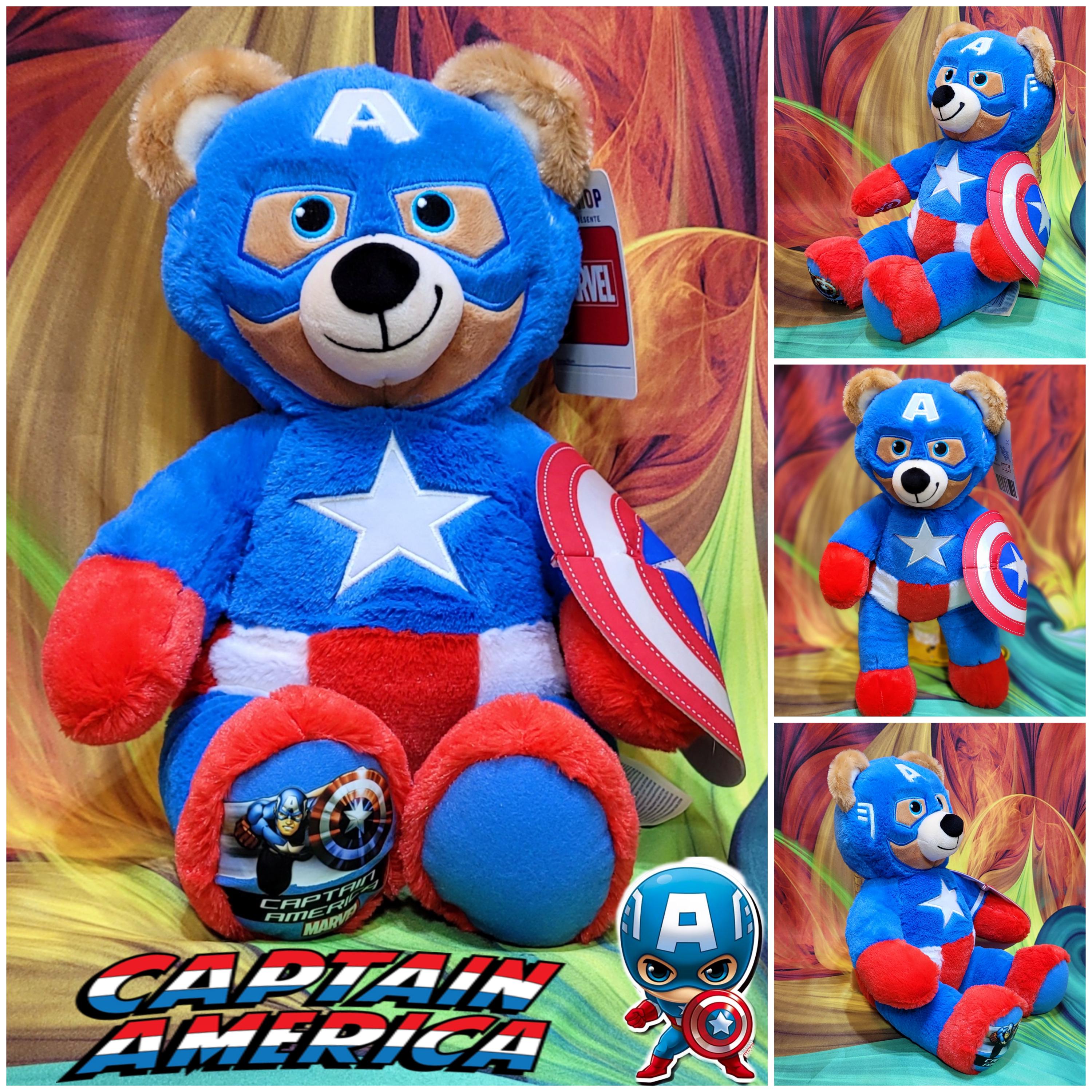 NEW Build a Bear Workshop Captain America 16