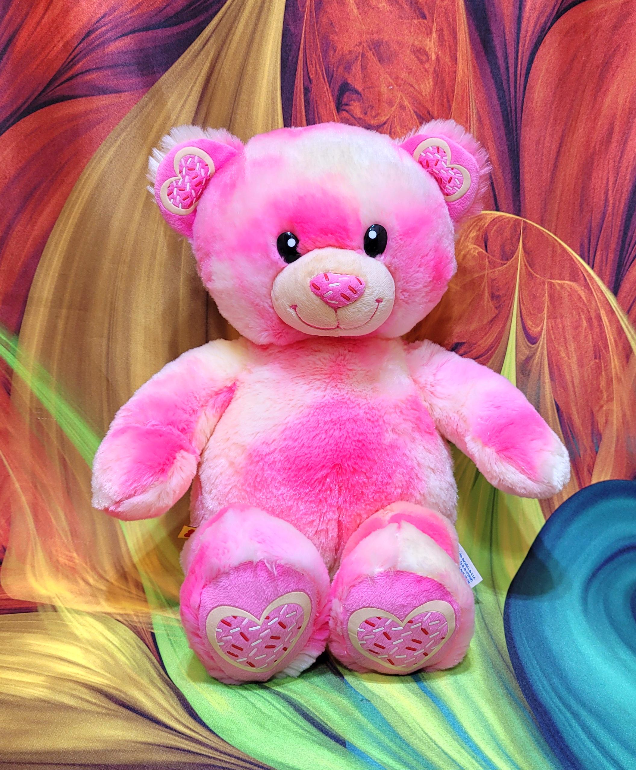 Build A Bear Pink Sugar Cookie Sprinkle Heart Bake Shop 16