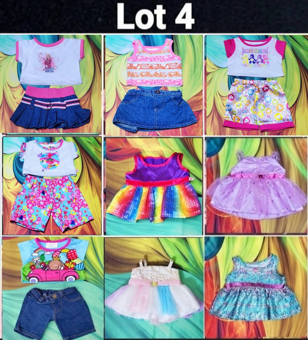 build a bear blue dress