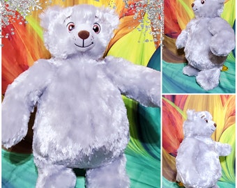 Build a Bear Grizzly Glisten & the Merry Mission Gray Grizz 18