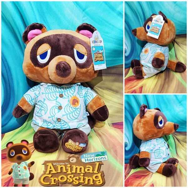Tom Nook Plush Etsy
