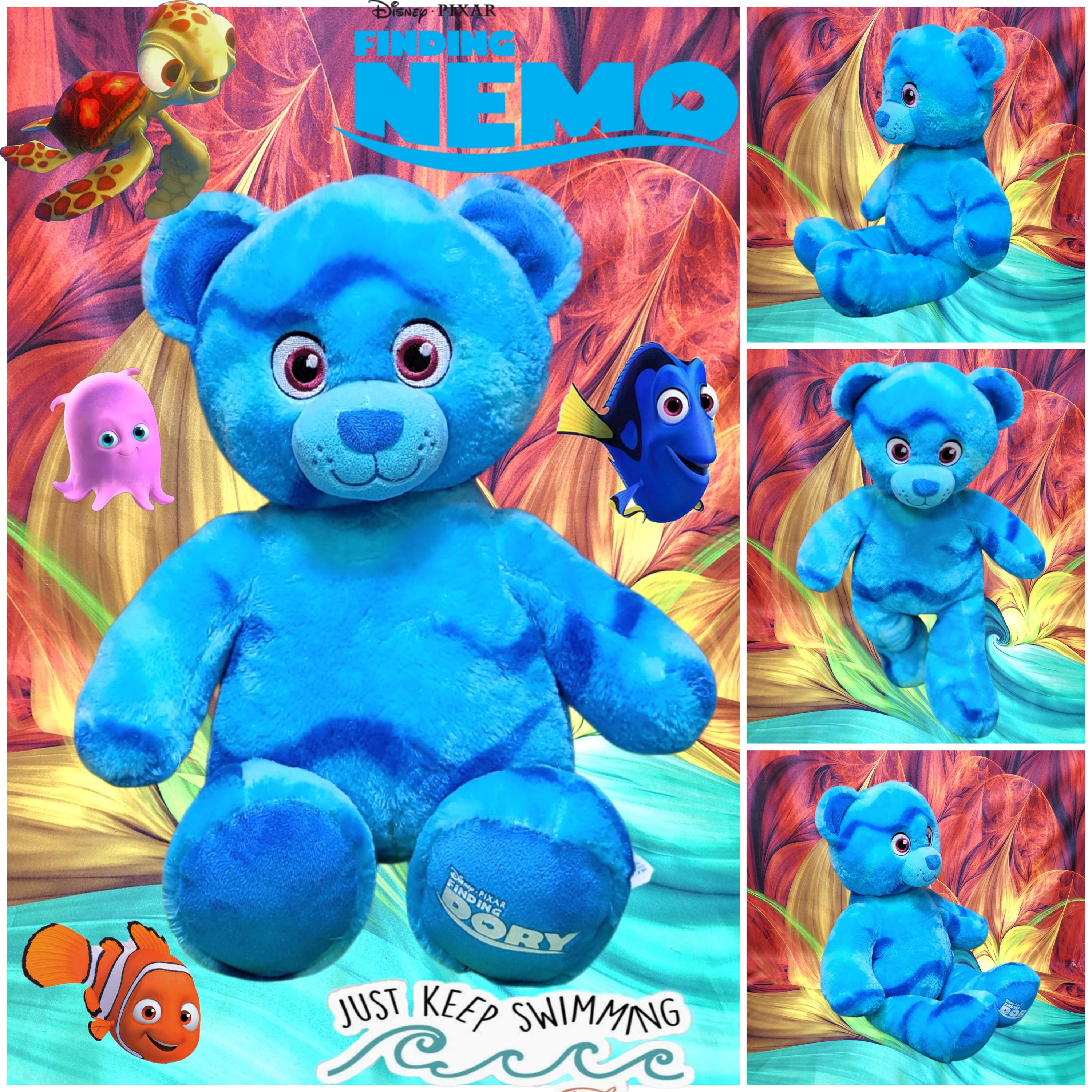 Build A Bear Disney Finding Blue Ocean Nemo 16