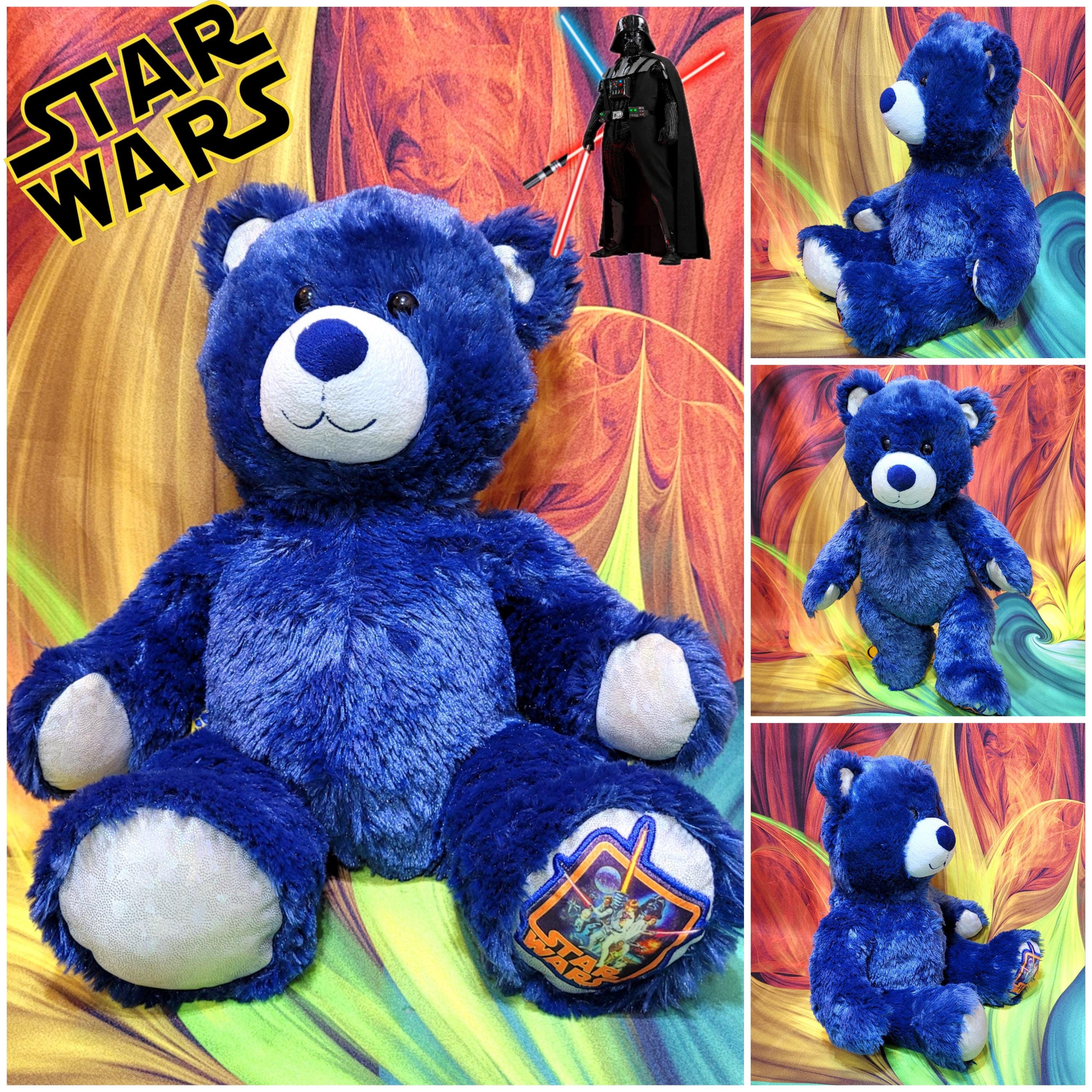 Build-A-Bear Star Wars ぬいぐるみ ダースベイダー Build-a-bear Workshop Blue Star Wars Teddy LIMITED EDITION Stuffed