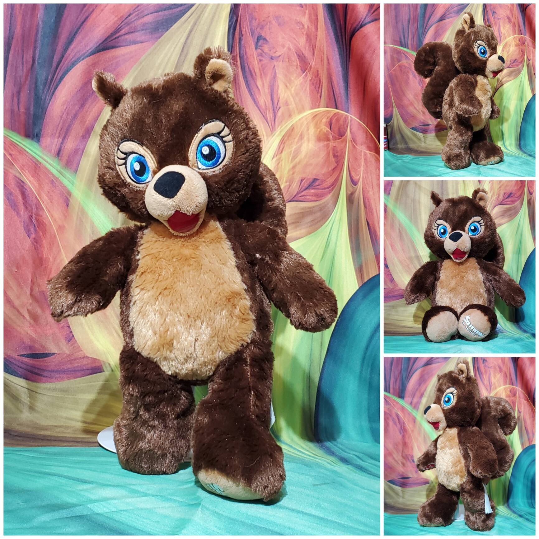 17 Build A Bear Sammy the Squirrel Great Wolf Lodge Plush Stuffed Animal BABW Etsy