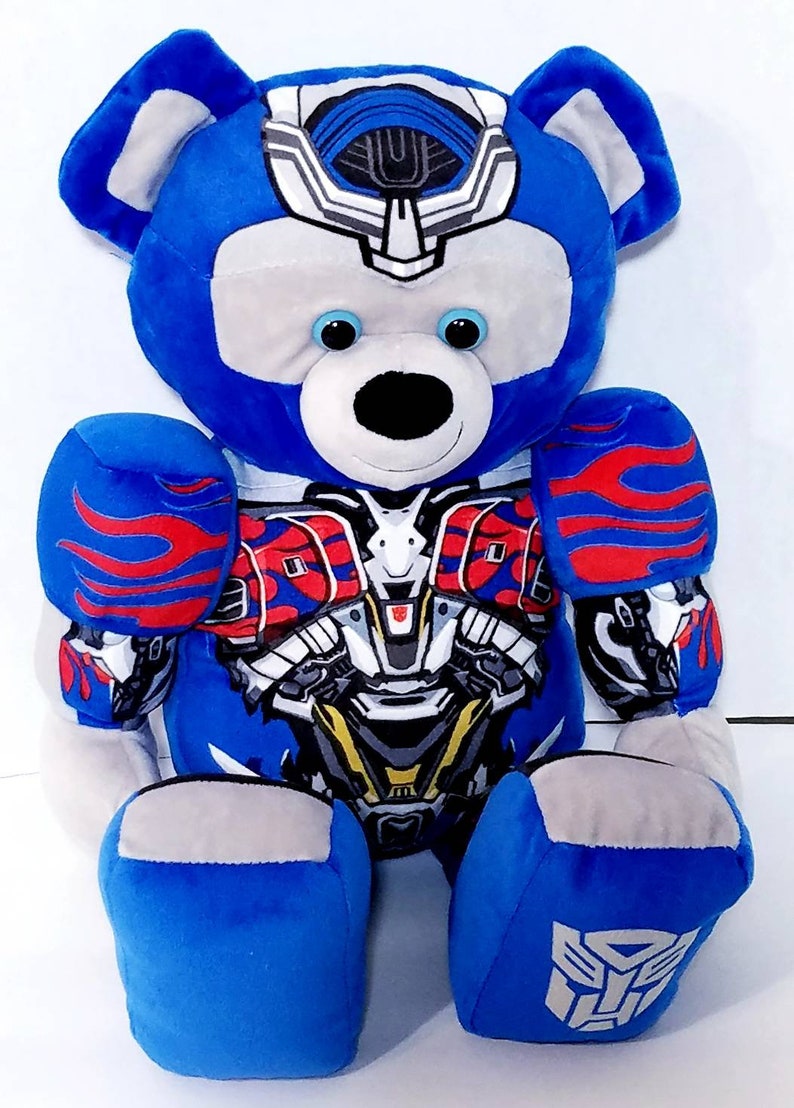 optimus prime plush toy