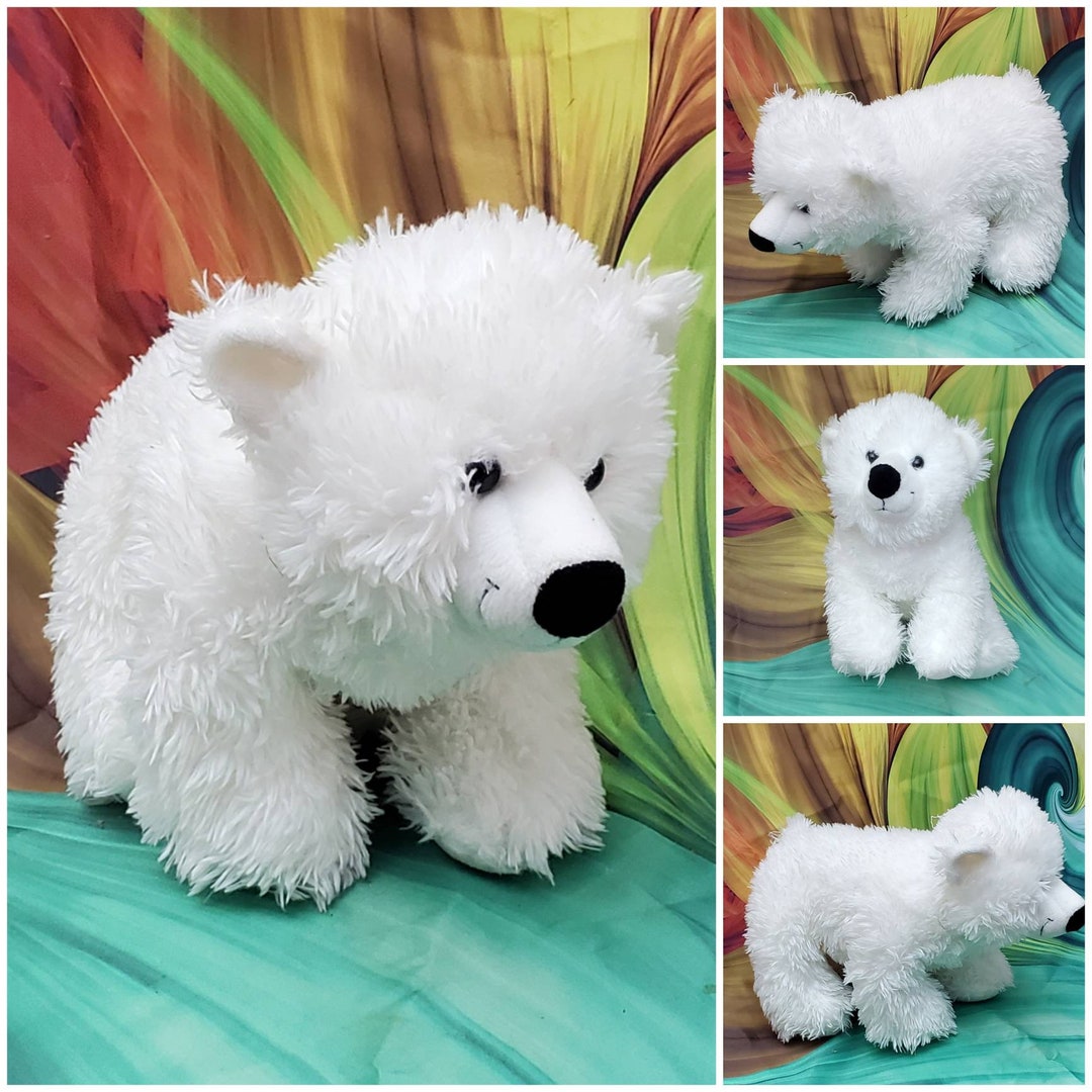 cute polar bear plush