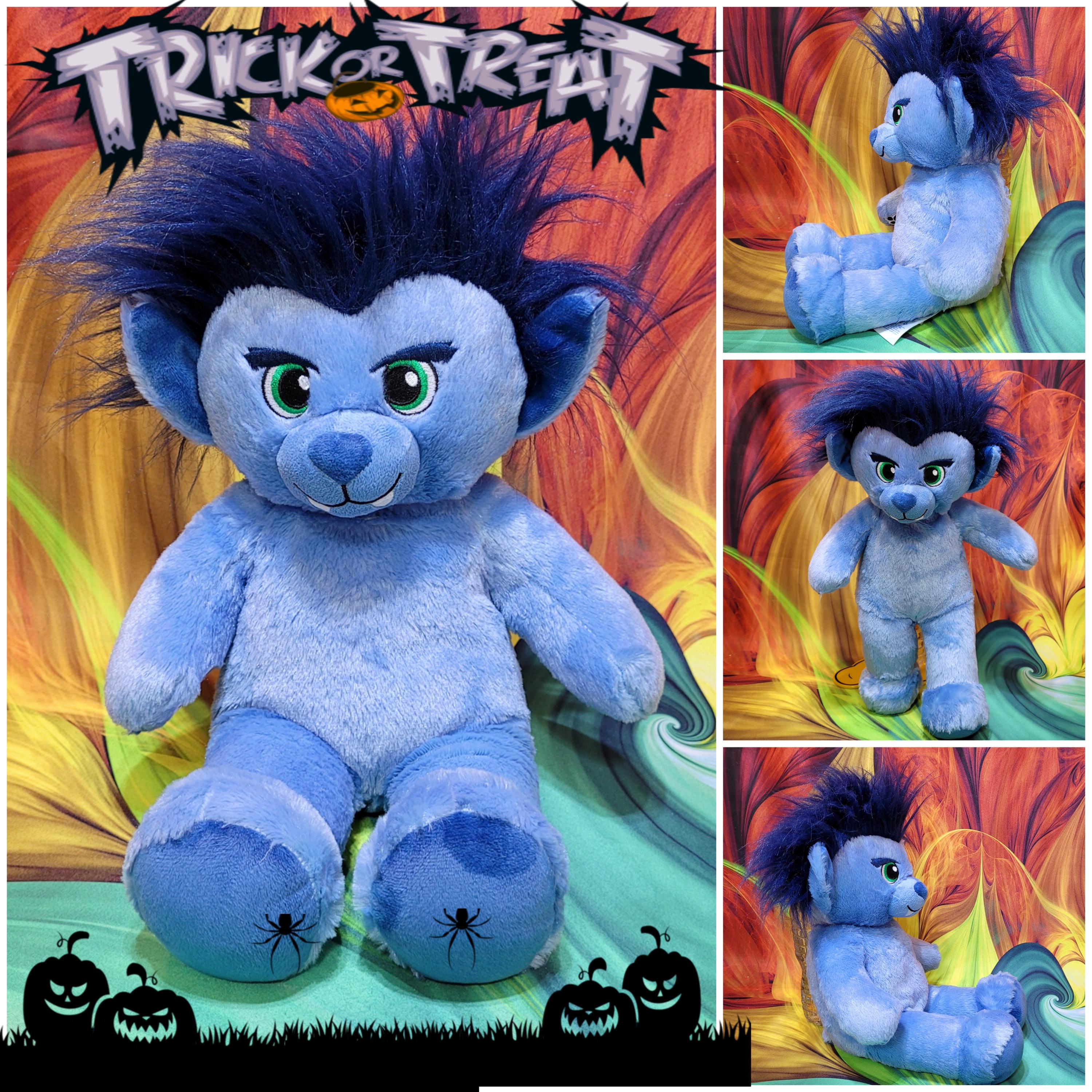 Build-a-bear Workshop Blue VAMPIRE Dracula Halloween 16