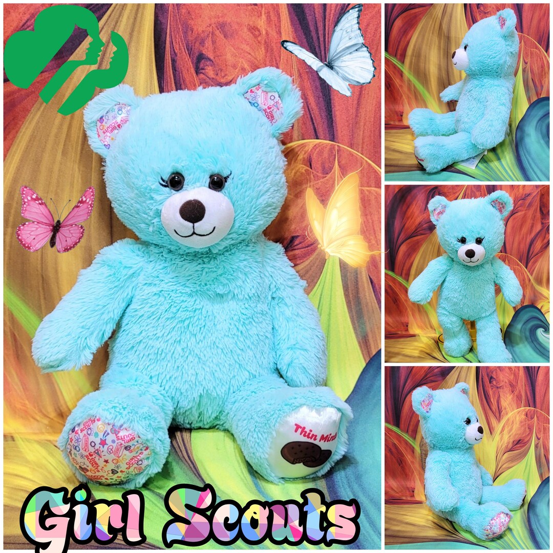 Build A Bear Workshop Girl Scouts Thin Mints Cookie Teal 16