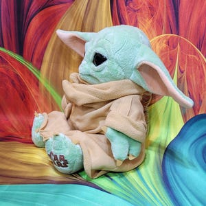 Build A Bear Baby Yoda GROGU 15" Stuffed Plush Star Wars Mandalorian The Child image 9