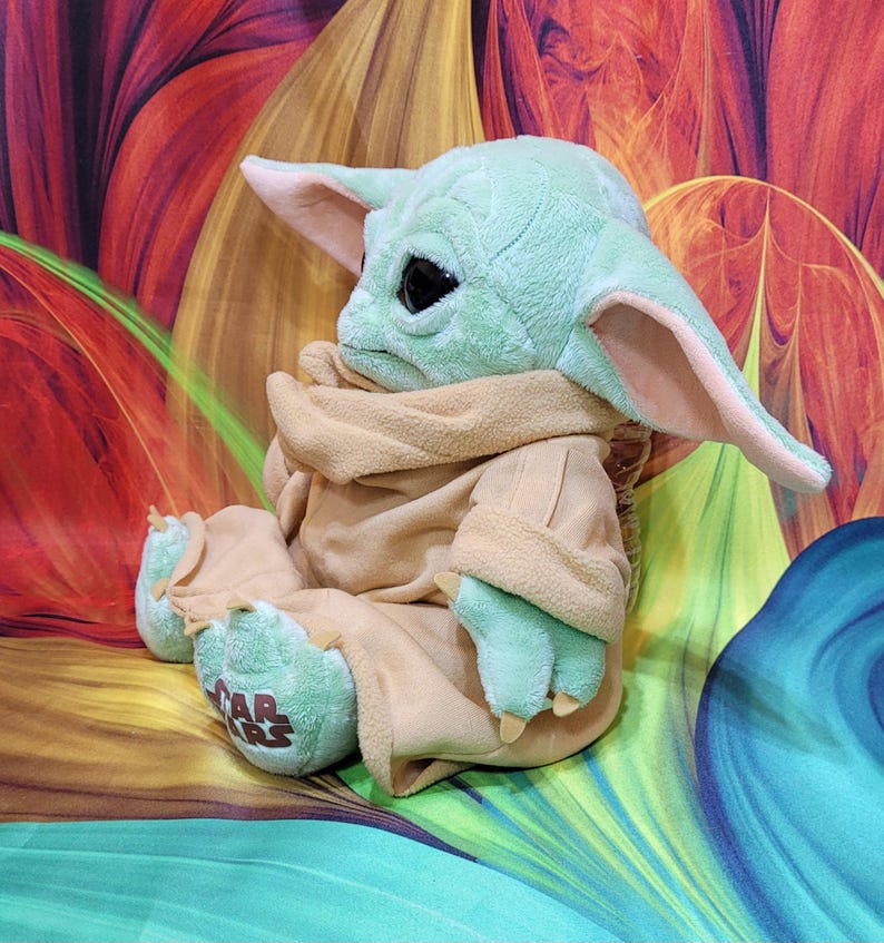 Build A Bear Baby Yoda GROGU 15" Stuffed Plush Star Wars Mandalorian The Child image 9