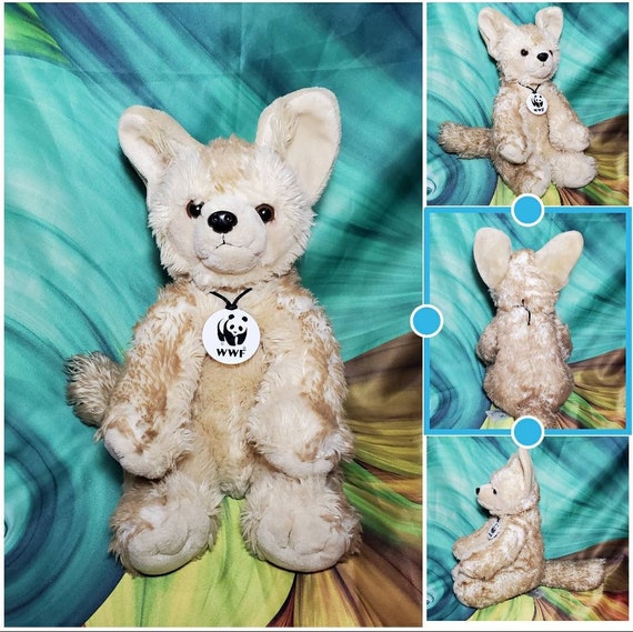 wwf fox plush